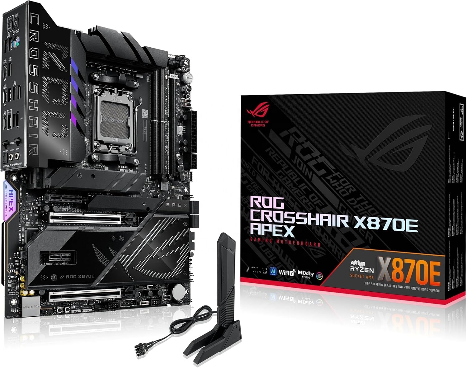 2025 NIEUWE ROG Crosshair X870 - X870E Atx Motherboard recensie en prijs